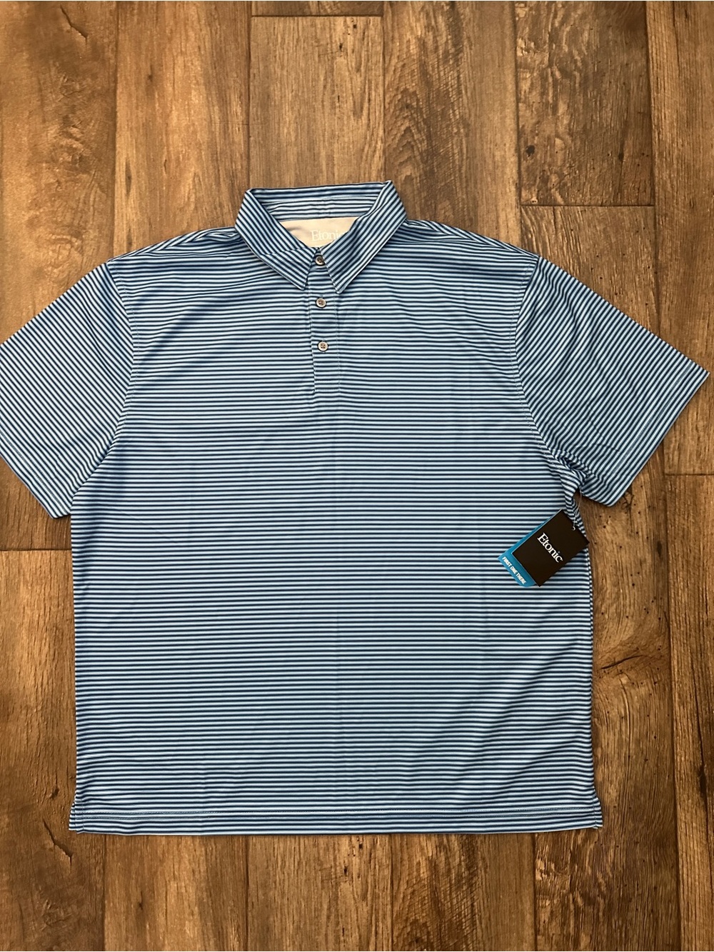 Etonic Golf UV Protection Stretch Activewear Polo shirt Men’s size XL Blue